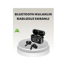 Bluetooth 5.3 Anc Kablosuz Kulaklık Dokunmatik , Dijital Ekran Ve Uzun Pil Ömrü