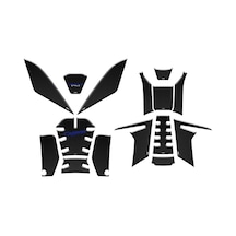Honda Forza 750 Uyumlu Tank Pad Set 003 Standart