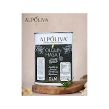 Olgun Hasat Naturel Sızma Zeytinyağı 2 Litre Ayazma Deresi Bahçemizden Alpoliava