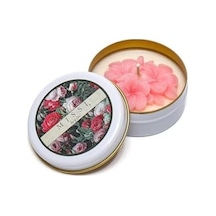 Kiss Of Rose Kokulu Vegan Teneke Mum Açık Mavi