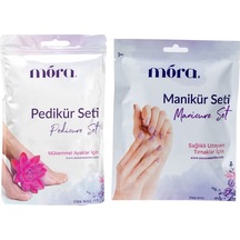 Mora Pedikür Seti + Mora Manikür Seti
