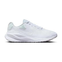 Nike Revolution 7 Gold Swoosh Kadın Yürüyüş Koşu Ayakkabısı Beyaz Beyaz