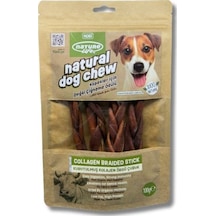 Naturelife Kurutulmuş Kolajen Örgü Çubuk Köpek Çiğneme Ödülü 100 Gr
