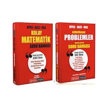 Kpss Ales Dgs Kolay Matematik Soru Bankası - Ezberbozan Problemler Tamamı Çözümlü Soru Bankası
