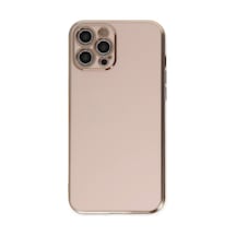 Apple iPhone  Uyumlu  12 Pro Max Kılıf Volet Silikon - Pembe