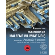 Mühendisler için Malzeme Bilimine Giriş  - James F. Shackelford  - Literatür Yayıncılık