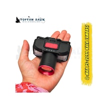 Q-max Ps-2099 1500 Lümen Sensörlü Şarjlı Kafa Lambası Çok Renkli