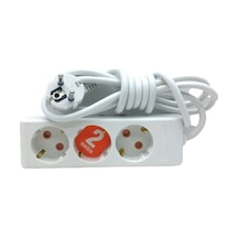 3lü 2mt.uzatma Kablo Grup Priz 5332 2 M