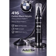 Bmw Rötuş Boya Kalemi 416 Carbon Black Metallic Karbon Siyah Metalik