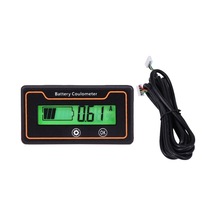 Butuglobal 2m 200a 12v 48v Dijital Ekran Kurşun Asit Lityum Pil Şarj Ölçer Dc Akım Voltmetre