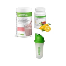 Set Ahududu Beyaz Çikolata Shake 50 Gr Limon Aromalı Çay Ve Shaker