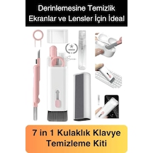 7in1 Bluetooth Kulaklık Temizleme Kalemi Klavye Telefon Tablet Elektronik Eşya Detaylı Temizlik Kiti