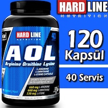 Hardline Aol Arjinin, Ornitin 120 Kapsül (458474822)