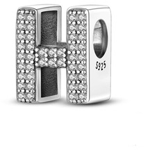 Fubena Taşlı Harf Charm - H