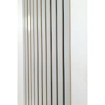 Özbir Mobilya Gümüş Gri Akustik Duvar Paneli 100x240 Ahşap Duvar