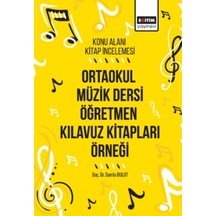 Ortaokul Müzik Dersi Öğretmen Kılavuz Kitapları Örneği  -  Damla Bulut  -  Eğitim Yayınevi