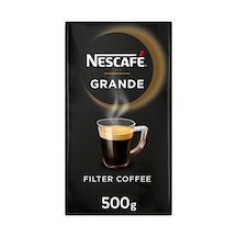 Nescafe Filtre Kahve 500 G Grande - Yumuşak Lezzet 3'li Ekonomik Paket Avantaj Paketi Mıchu