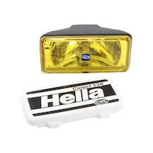HELLA 12V SİS LAMBASI COMET FF 550 DİKDÖRTGEN (DELİCİ-SÜRÜCÜ) (DÜZ CAM) (SARI) (195*97)
