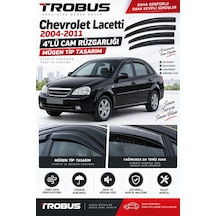 Chevrolet Lacetti J200 2004-2011 Mügen Tip Cam Rüzgarlığı 4'lü
