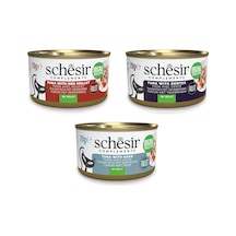 Schesir Karma Tamamlayıcı Kedi Konservesi 70 G X 3 Adet