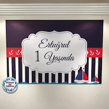 Deniz Temalı Afiş Denizci Konseptli Arka Fon Afiş