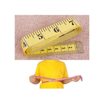 Terzi Mezurası 150cm 1.5 Metre Renk:sarı 1 M Diğer