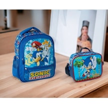 Sonic İlkokul Çantası Ve Beslenme Çantası Çok Renkli