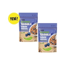 Yaban Mersinli Granola Glutensiz İlave Şekersiz 300 Gr 2 Adet Toplam 600 Gr