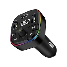 Divex Araç Fm Transmitter Bluetooth 3xusb - Type-c - Sd Kart Çakmaklık Girişli Dt-604