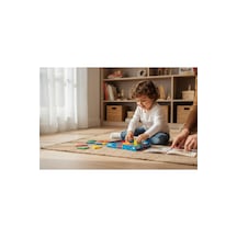 Tangram Montessori Eğitim Oyunu Ahşap Zeka Ve Şekil Geliştirme Seti 7 Parça