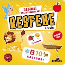 Resfebe 2. Seviye - Resimli Kelime Oyunları - İlkokul İçin- Panda