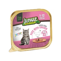 100 Gr Püre Kedi Maması Yavru Sütlü & Tavuklu - 12'li