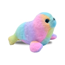 Peluş Fok 30 Cm Renkli 62855 Çok Renkli