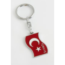 Zenviac456 Ay Yıldız Metal Anahtarlık Zenviac45678 Altın 46942342