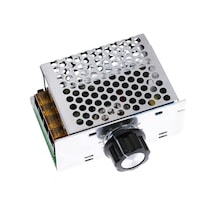 Ac 220v 4000w Dimmer Scr Ac Motor Hız Devir Kontrol Elektrikli Fırın Rezistans Su Isıtıcı Lamba