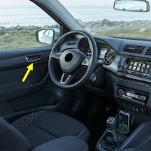 Skoda Fabia 3 2015-2018 Sol Ön Kapı İç Açma Kolu 6v0837221a