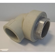 Pprc Dişi Dirsek Ø40x1" 1/4" Altıköşe Ege Yıldız Gri