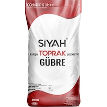 Organik Taban Gübresi Organomineral Gübre Siyah Toprak 20 KG