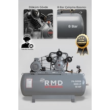 R.m.d Kompresör Pistonlu Hava Kompresörü 600 Lt 3 Kafa 8 Bar 10 Hp I Pa600b