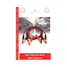 Akütakviye 1200 Amper 100 Bakır Kalın Yüksek İletken Güçlü Oto Akü Takviye Hızlı Şarj Kablosu