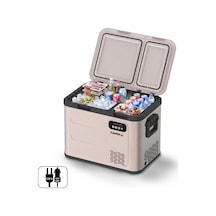 Coolist Clk50d 12/24v/220volt 49 Litre Çift Bölmeli Outdoor Kompresörlü Bluetooth Bağlantılı Oto Buzdolabı