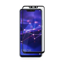 Bufalo Huawei Mate 20 Lite Ekran Koruyucu 9D Temperli Cam - Siyah