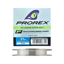 Daiwa Prorex 0.50mm 21m Fc Leader Soft %100 Fluorocarbon Misina