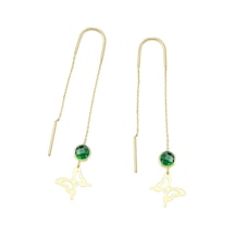 Glorria Altın Kelebek Küpe N11.11056