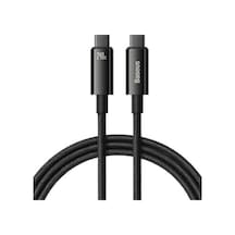 Baseus Tungsten Gold 240w Pd 3.1 Type-c To Type-c Kablo 1m Macbook, Telefon Ve Tablet Uyumlu