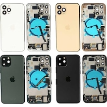 Apple Uyumlu iPhone 11 Pro Full Dolu Kasa Siyah