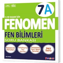 Fenomen 7. Sınıf Fen Bilimleri A Soru Bankası
