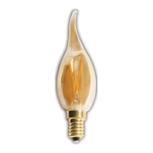 1 Adet Cata Ct 4281 Kıvrık Led Rustik Ampul 4w Amber Işık E14 Duy