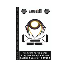 Premium Parça Gereç Araç Çok Amaçlı Çalışma Lastiği 4 Lastik Mb-19152 Çok Renkli