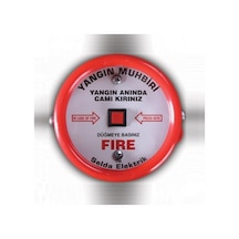 Buton Yangın İhbar Yuvarlak N11.1744
